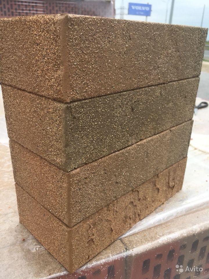 КИРПИЧ Stolz Магма ЛИЦЕВОЙ ФЛЕШ-ОБЖИГ "Сахара с песком", одинарный