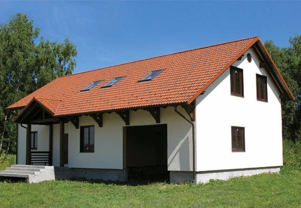 Черепица цементно-песчаная Янтарь, Braas