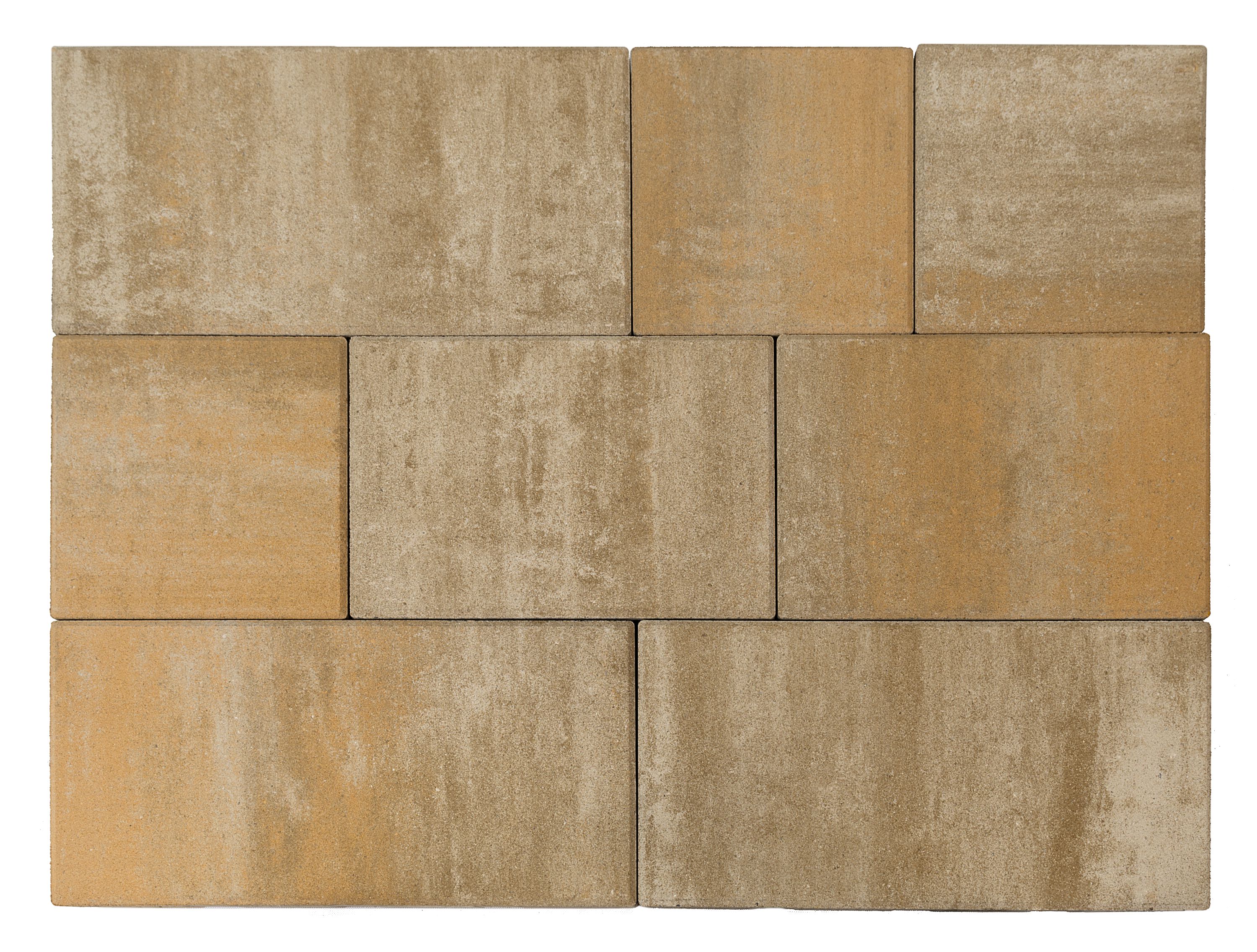 Тротуарная плитка BRAER II «Триада» Color Mix Тип 29 «ПЛАТО»