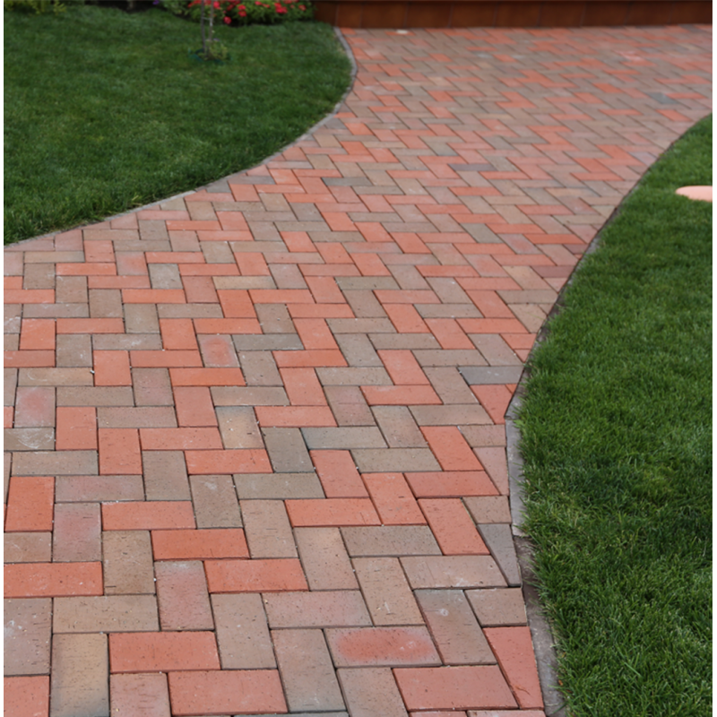 Тротуарная клинкерная брусчатка Керамейя БрукКерам Магма Гранит, 200*100*45 мм