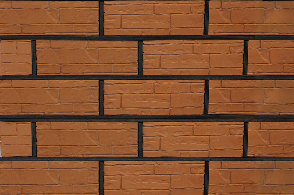 Кирпич красный полуторный «Ломаный камень», 250*120*88, Белебей