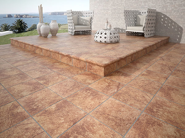 Плитка клинкерная Jasper Marron, Gres de Aragon